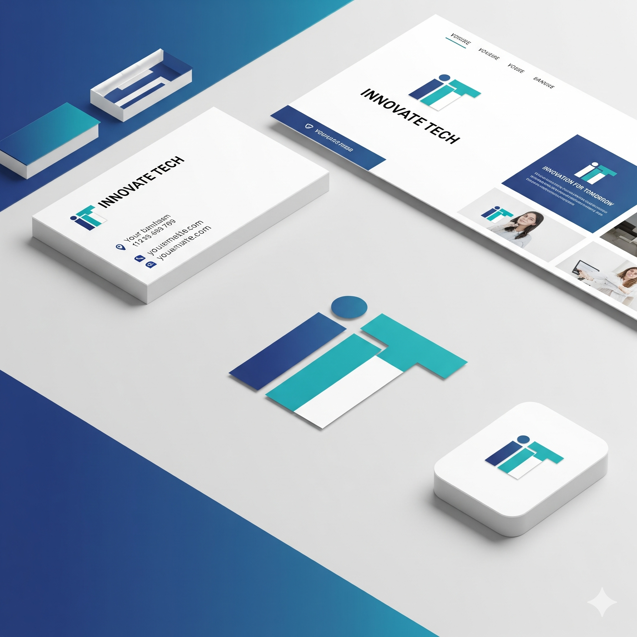 Branding for "Innovate Tech"